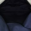 Borsa a tracolla Louis Vuitton Saumur in tessuto a monogramma Idylle undefined e pelle blu - Detail D2 thumbnail