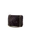 Borsa a tracolla Chanel Vintage in pelle trapuntata nera - 00pp thumbnail