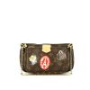 Louis Vuitton Multi-Pochette Accessoires shoulder bag in brown monogram canvas and natural leather - 360 thumbnail