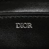 Sac bandoulière Dior Saddle en toile monogram Oblique et cuir noir - Detail D3 thumbnail