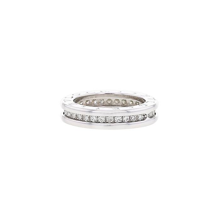 Bulgari B.Zero1 wedding ring in white gold and diamonds - 00pp