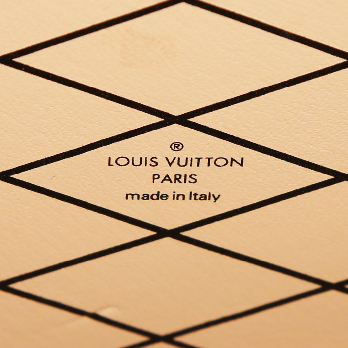 Borsa Louis Vuitton  Petite boîte chapeau in tela monogram e pelle naturale - Detail D4