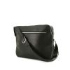 Hermès shoulder bag in black leather - 00pp thumbnail