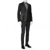 Bolso bandolera Hermès en cuero negro - Detail D1 thumbnail