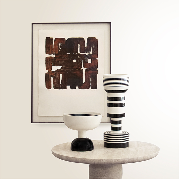 Ettore Sottsass (1917-2007), Vase ‘Calice’ - creation 1959 & Cup ‘Alzata Grande’ - creation 1958 - Detail D5