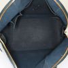 Bolso de mano Louis Vuitton Alma modelo pequeño en charol Monogram azul oscuro - Detail D2 thumbnail