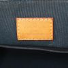 Louis Vuitton Alma small model handbag in dark blue monogram patent leather - Detail D3 thumbnail