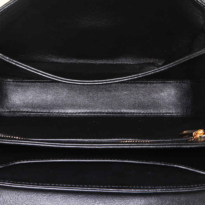 Celine C Bag medium model shoulder bag in brown python - Detail D3