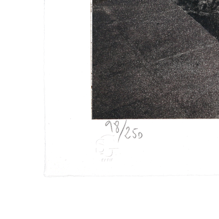 JR (Born in 1983), JR au Louvre, 29 mars 2019, 18h08 - 2021