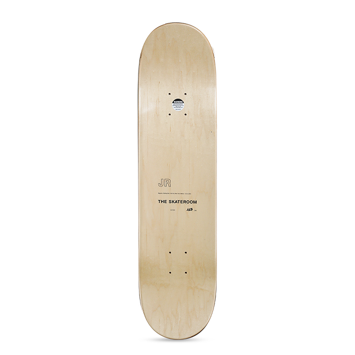 JR x The Skateroom,  "Migrants, walking New York City, New York, USA", a set of five silkscreened skateboards, numbered and stamped, certificate of authenticity, of 2019