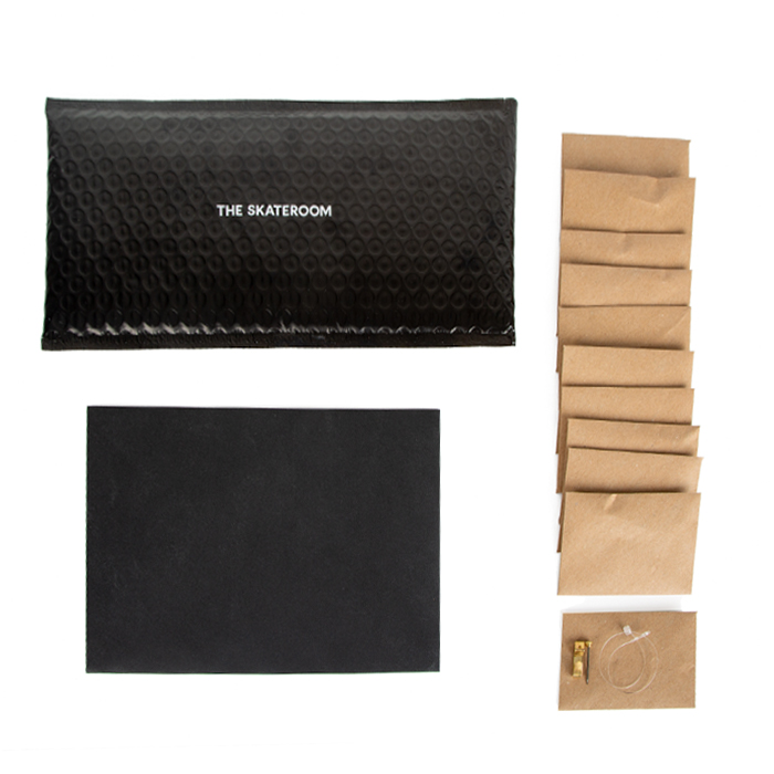 JR x The Skateroom,  "Migrants, walking New York City, New York, USA", a set of five silkscreened skateboards, numbered and stamped, certificate of authenticity, of 2019 - Detail D3