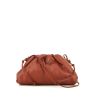 Bottega Veneta Pouch Mini shoulder bag in brown leather - 360 thumbnail