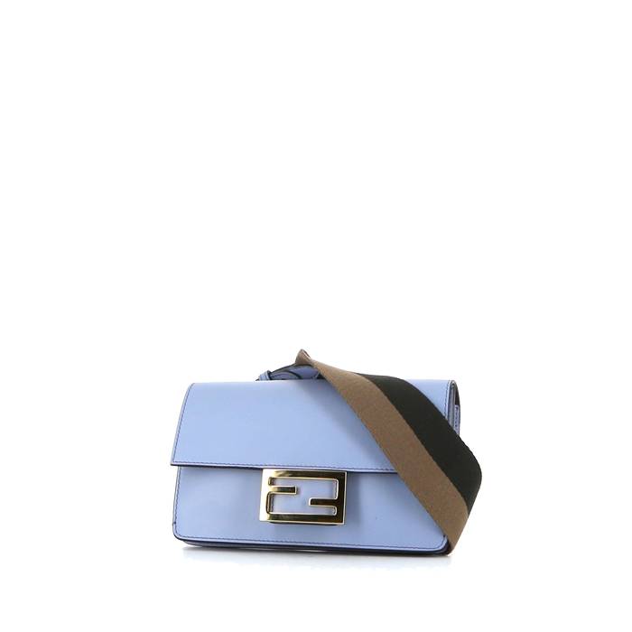 Fendi Baguette shoulder bag in blue leather - 00pp