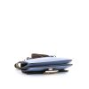 Sac bandoulière Fendi Baguette en cuir bleu - Detail D5 thumbnail