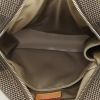 Louis Vuitton Geant Citadin shoulder bag in grey-beige monogram canvas and natural leather - Detail D2 thumbnail