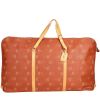 Funda protectora para ropa Louis Vuitton  America's Cup en lona Monogram roja y cuero natural - Detail D1 thumbnail