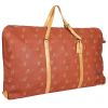 Funda protectora para ropa Louis Vuitton  America's Cup en lona Monogram roja y cuero natural - Detail D3 thumbnail