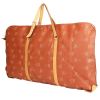 Louis Vuitton  America's Cup clothes-hangers  in red monogram canvas  and natural leather - Detail D6 thumbnail