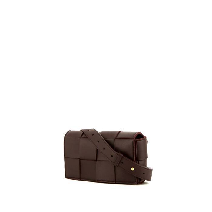 Bottega Veneta Cassette Intrecciato Leather Shoulder Bag in