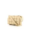 Bottega Veneta Padded shoulder bag in beige braided leather - 00pp thumbnail