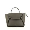 Celine Belt Micro handbag in grey leather - 360 thumbnail