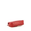Chanel Mini Timeless handbag in red quilted leather - Detail D4 thumbnail