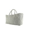 Bottega Veneta shopping bag in white intrecciato leather - 00pp thumbnail