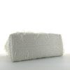 Bottega Veneta shopping bag in white intrecciato leather - Detail D4 thumbnail
