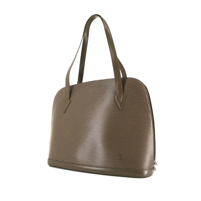 Louis Vuitton Lussac Handbag in Taupe Epi Leather