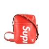 Louis Vuitton  Danube	 shoulder bag  in red and white epi leather - 360 thumbnail