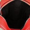 Sac bandoulière Louis Vuitton  Danube x Supreme	 en cuir épi rouge et blanc - Detail D2 thumbnail
