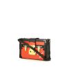 Louis Vuitton Petite Malle trunk in orange epi leather and black leather - 00pp thumbnail