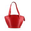 Louis Vuitton Saint Jacques small model handbag in red epi leather - 360 thumbnail