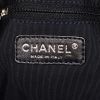 Borsa Chanel Coco Mark Tote in tela bianca e rossa a righe e tela denim blu - Detail D3 thumbnail