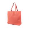 Shopping bag Hermes Double Sens in pelle taurillon clemence bicolore rosa Rubis e Bougainvillea - 00pp thumbnail