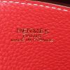 Shopping bag Hermès  Double Sens in pelle togo bicolore rosa Rubis e Bougainvillea - Detail D5 thumbnail