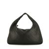 Bottega Veneta Veneta handbag in black intrecciato leather - 360 thumbnail
