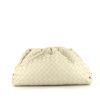 Bottega Veneta Pouch pouch in white plaster intrecciato leather - 360 thumbnail