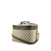 Gucci Gucci Vintage vanity case in beige logo canvas and brown leather - 00pp thumbnail