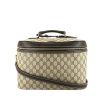 Gucci Gucci Vintage vanity case in beige logo canvas and brown leather - 360 thumbnail