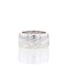 Chopard Chopardissimo large model sleeve ring in white gold - 360 thumbnail