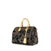 Louis Vuitton Speedy Editions Limitées Fleurs de Jais handbag in brown monogram canvas and natural leather - 00pp thumbnail