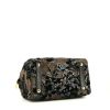 Louis Vuitton Speedy Editions Limitées Fleurs de Jais handbag in brown monogram canvas and natural leather - Detail D4 thumbnail