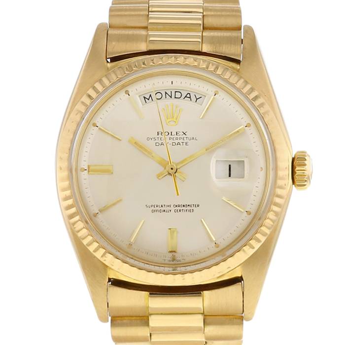 Rolex Day-Date watch in yellow gold Ref:  1803 Circa  1968 - 00pp