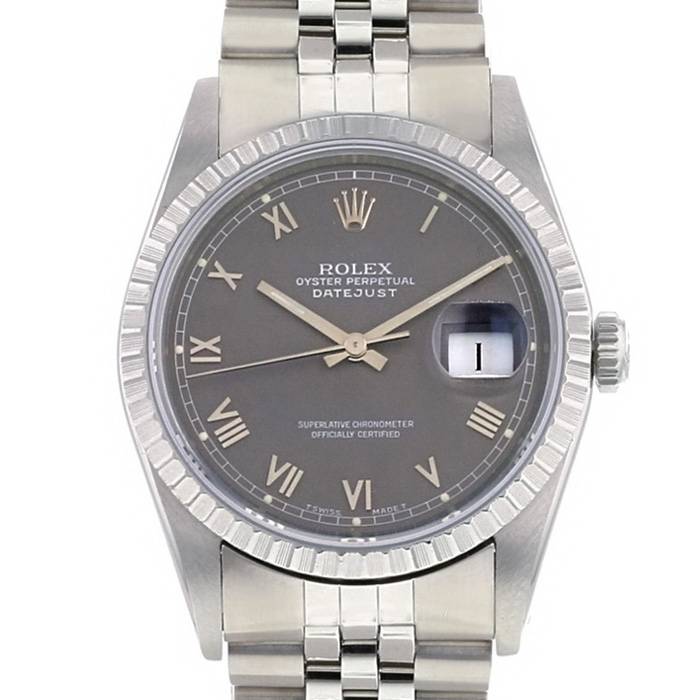 Rolex Datejust watch in stainless steel Ref:  16220 Circa  1993 - 00pp