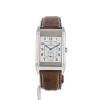 Jaeger-LeCoultre Grande Reverso watch in stainless steel Ref:  270.8.62 Circa  2000 - 360 thumbnail