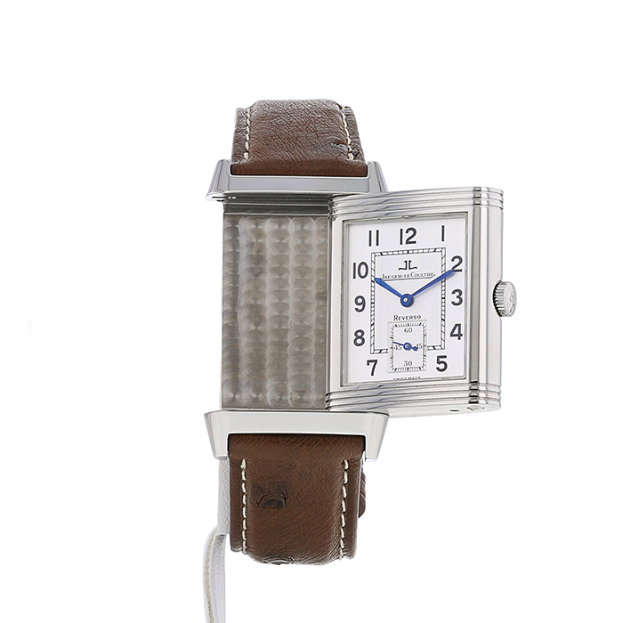 Reloj Jaeger-LeCoultre Grande Reverso de acero Ref :  270.8.62 Circa  2000 - Detail D1