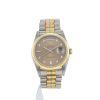 Reloj Rolex Day-Date de oro blanco Ref :  18239 Circa  1991 - 360 thumbnail