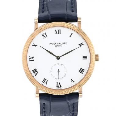 Montre Patek Philippe Calatrava en or rose Ref :  3919 Vers  1990