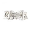 Bracciale flessibile Hermès in argento - 00pp thumbnail